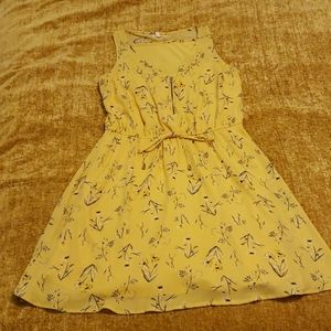 Perfect Yellow Spring Dress